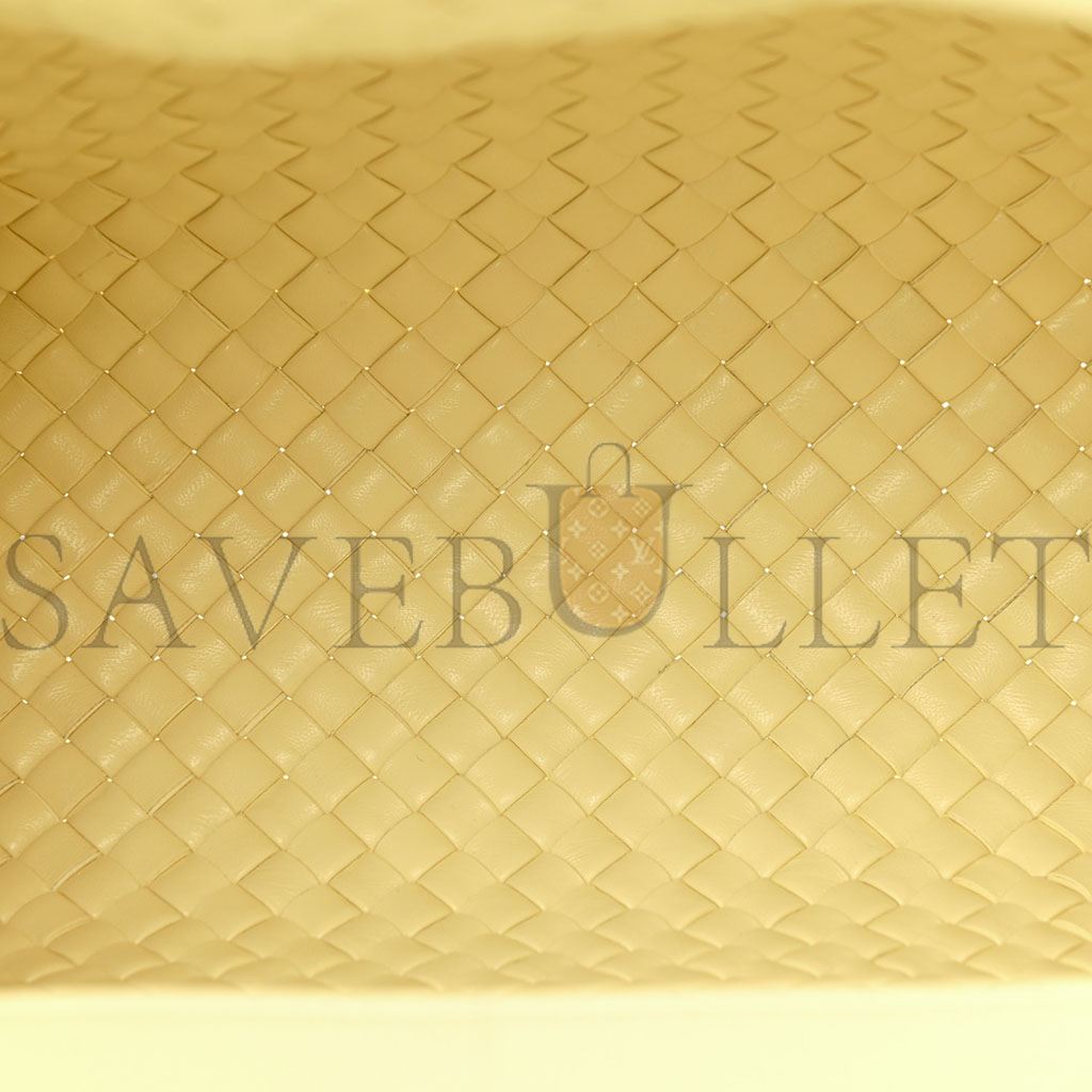 BOTTEGA VENETA NAPPA INTRECCIATO SMALL PADDED THE HANDLE TOTE ZEST WASHED (36*28*13cm) BOTTEGA VENETA NAPPA INTRECCIATO SMALL PADDED THE HANDLE TOTE ZEST WASHED (36*28*13cm)